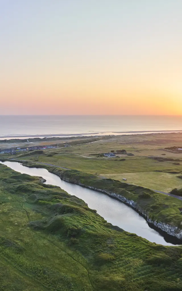 Coucher de soleil - plage de Tréguennec