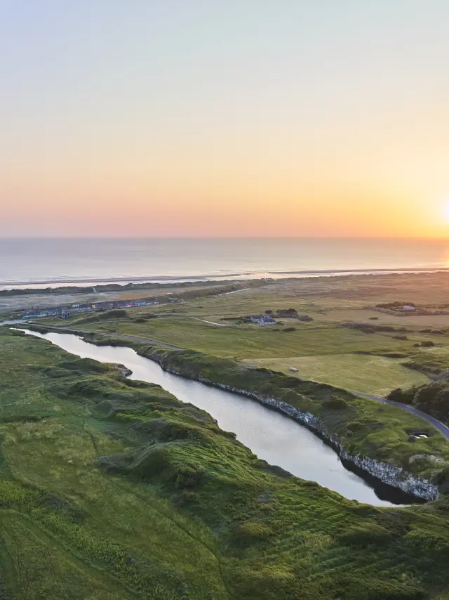 Sonnenuntergang - Strand von Tréguennec