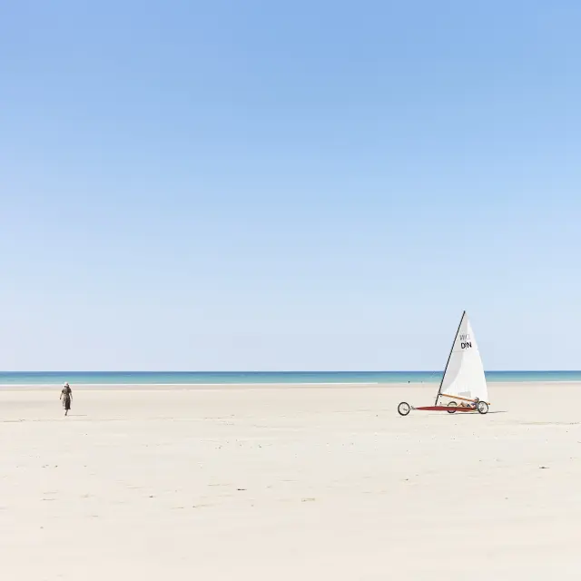 char à voile baie d'Audierne