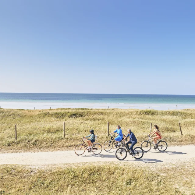 promenade à velo - Plage du Ster - Penmarc'h