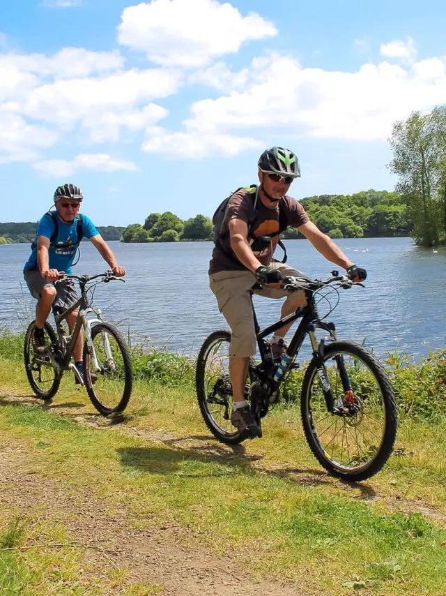 Boucle VTT à l'Etang du Moulin Neuf - Tréméoc