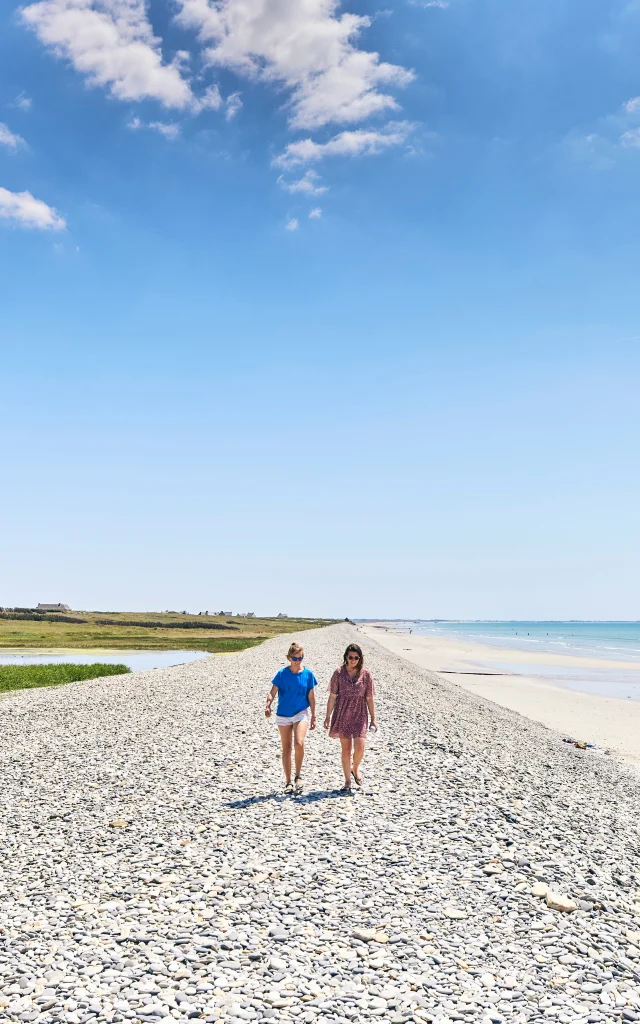 Cordon de galets - Plovan