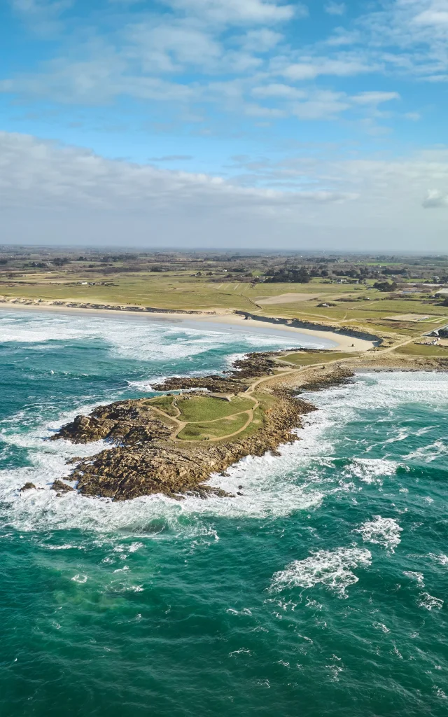 Pointe De La Torche - Plomeur - vue drone