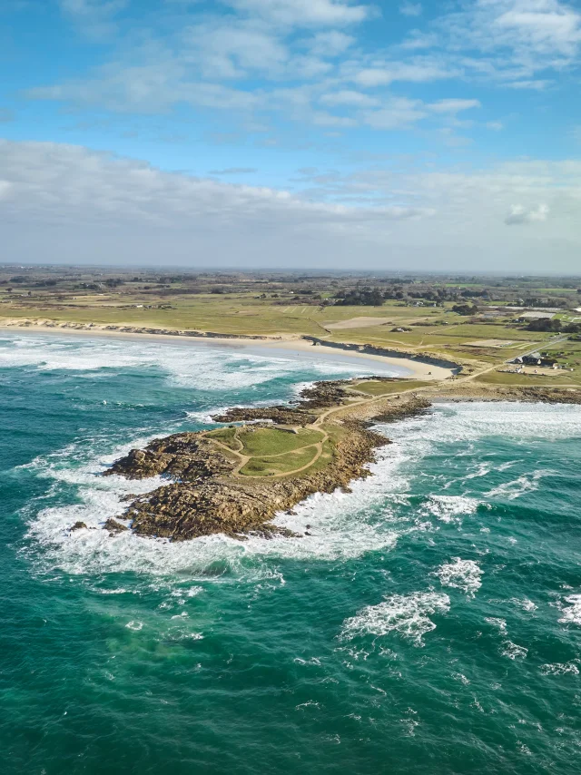 Pointe De La Torche - Plomeur - vue drone
