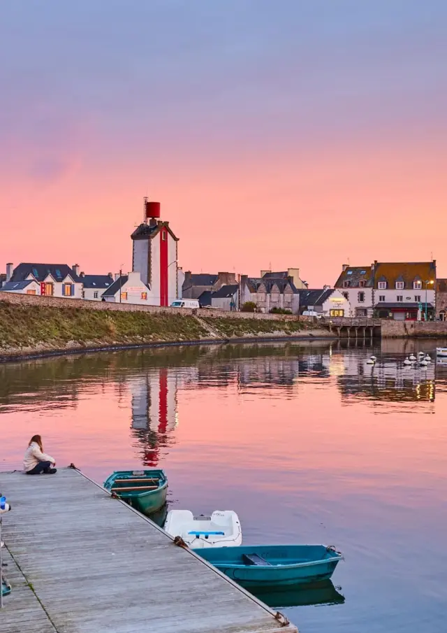 Blick von Le Guilvinec auf die Bitter von Treffiagat