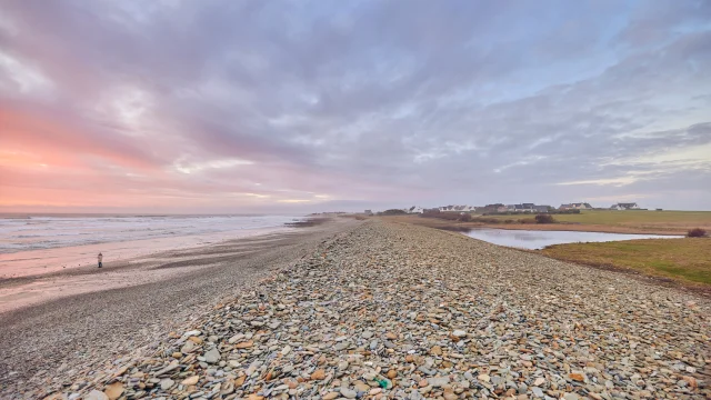 Coucher de soleil à la plage de Ru Vein - Plovan