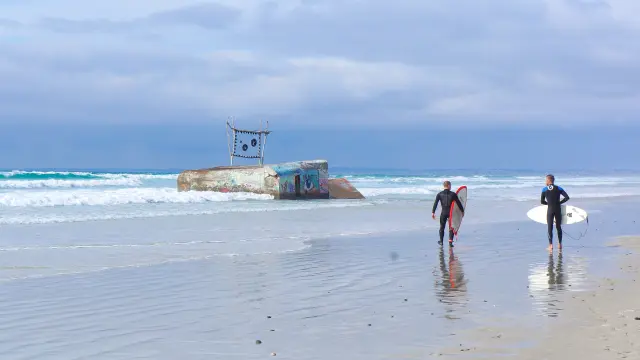 Surf à Tronoen - Saint-Jean-Trolimon