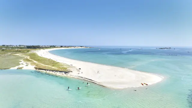 Plage de sables blancs - Loctudy
