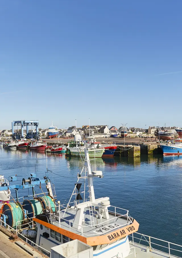 Fischereihafen von Guilvinec