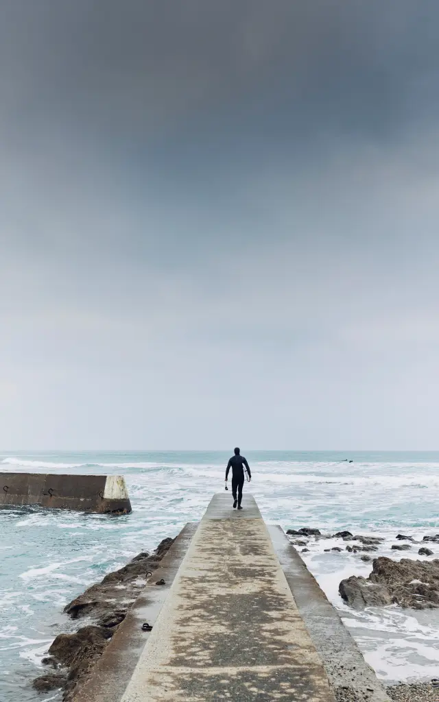 Surfeur à Penhors - Pouldreuzic
