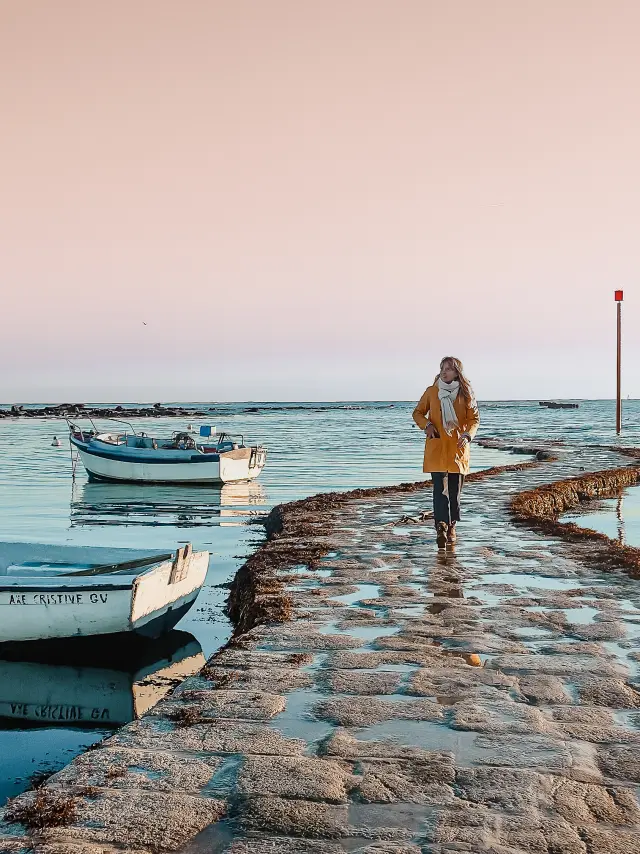 Winter walk in the Port de Saint-Pierre - Penmarc'h