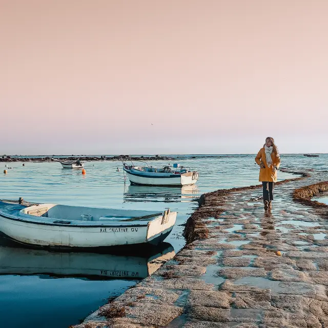 Balade hivernale au Port de Saint-Pierre - Penmarc'h