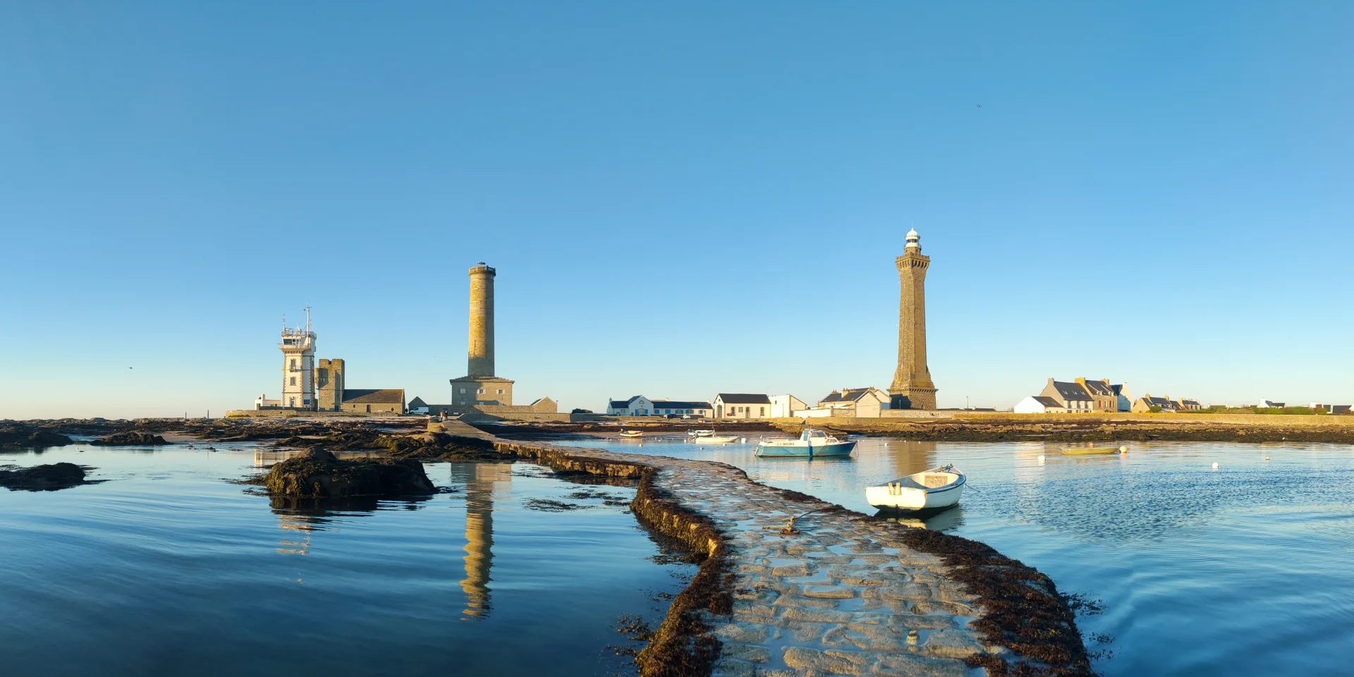 Coucher de soleil au Phare d'Eckmühl - Penmarc'h