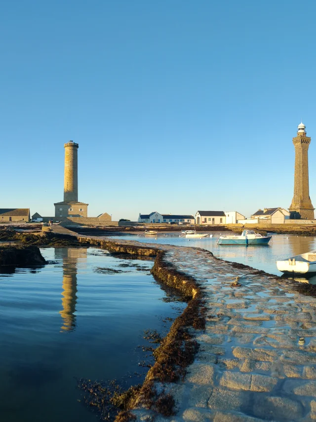 Coucher de soleil au Phare d'Eckmühl - Penmarc'h