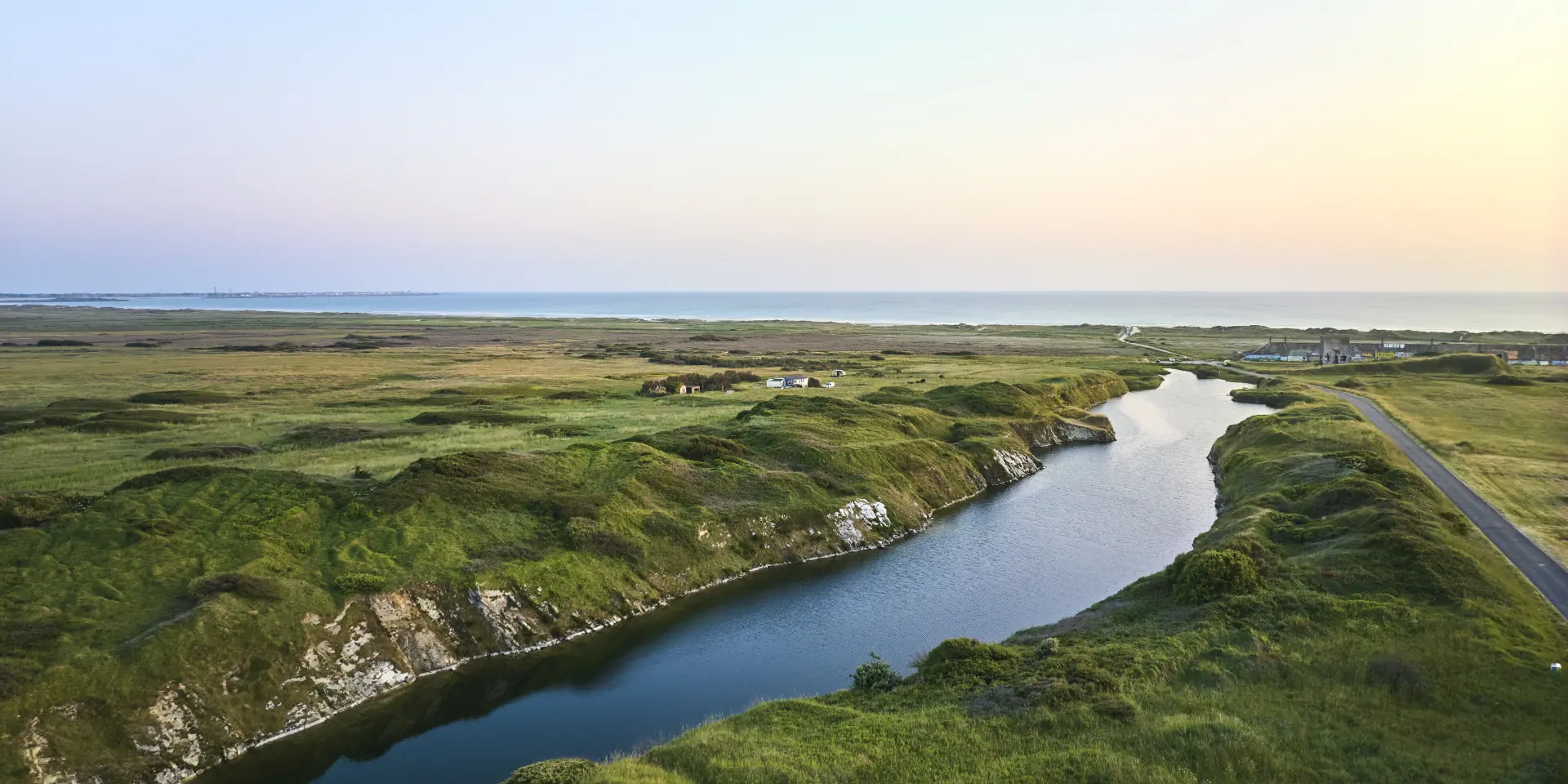 Sonnenuntergang in Treguennec