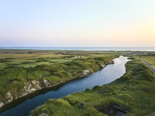Sonnenuntergang in Treguennec