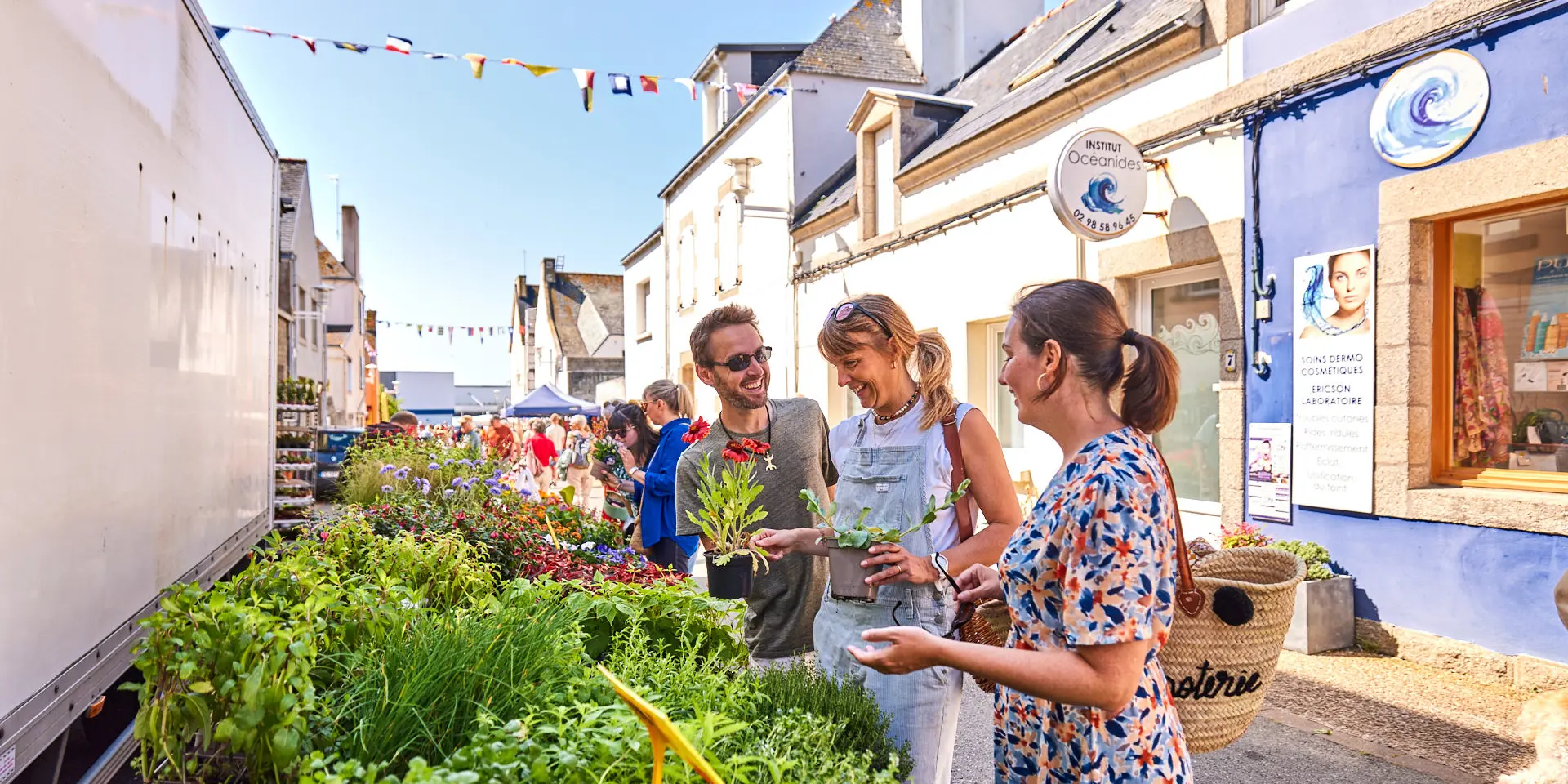 Markt in Le Guilvinec