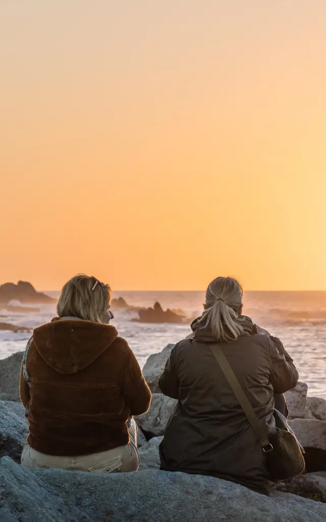 Sonnenuntergang in Pors Carn - Penmarc'h
