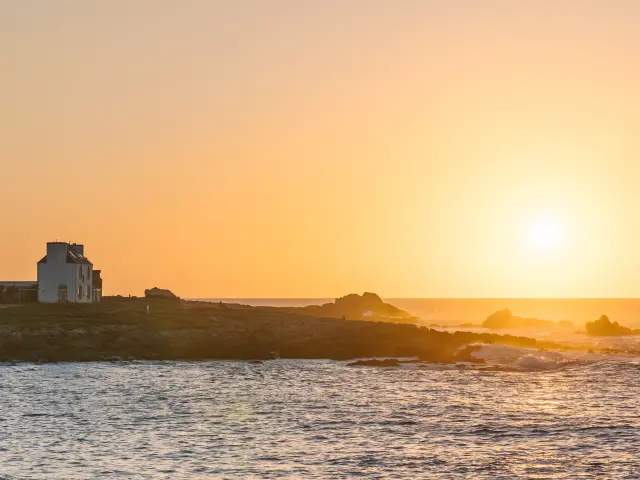 Sonnenuntergang in Pors Carn - Penmarc'h