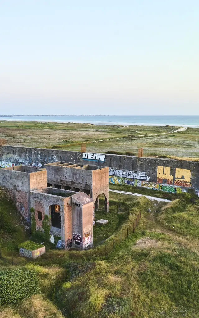 Coucher de soleil - concasseur - Tréguennec