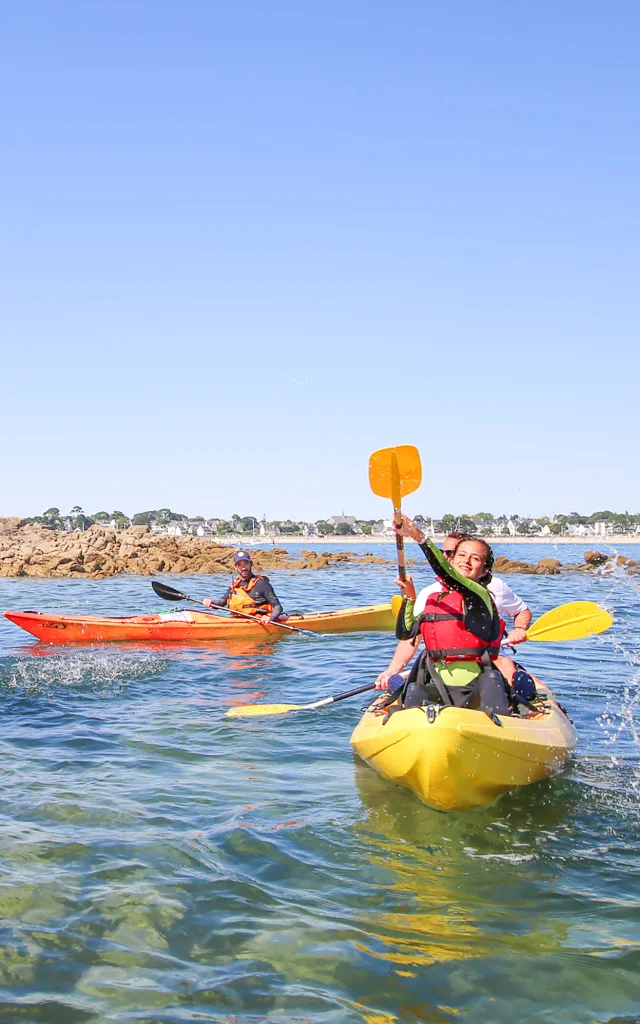 Kayak en famille - Sainte-Marine - Combrit