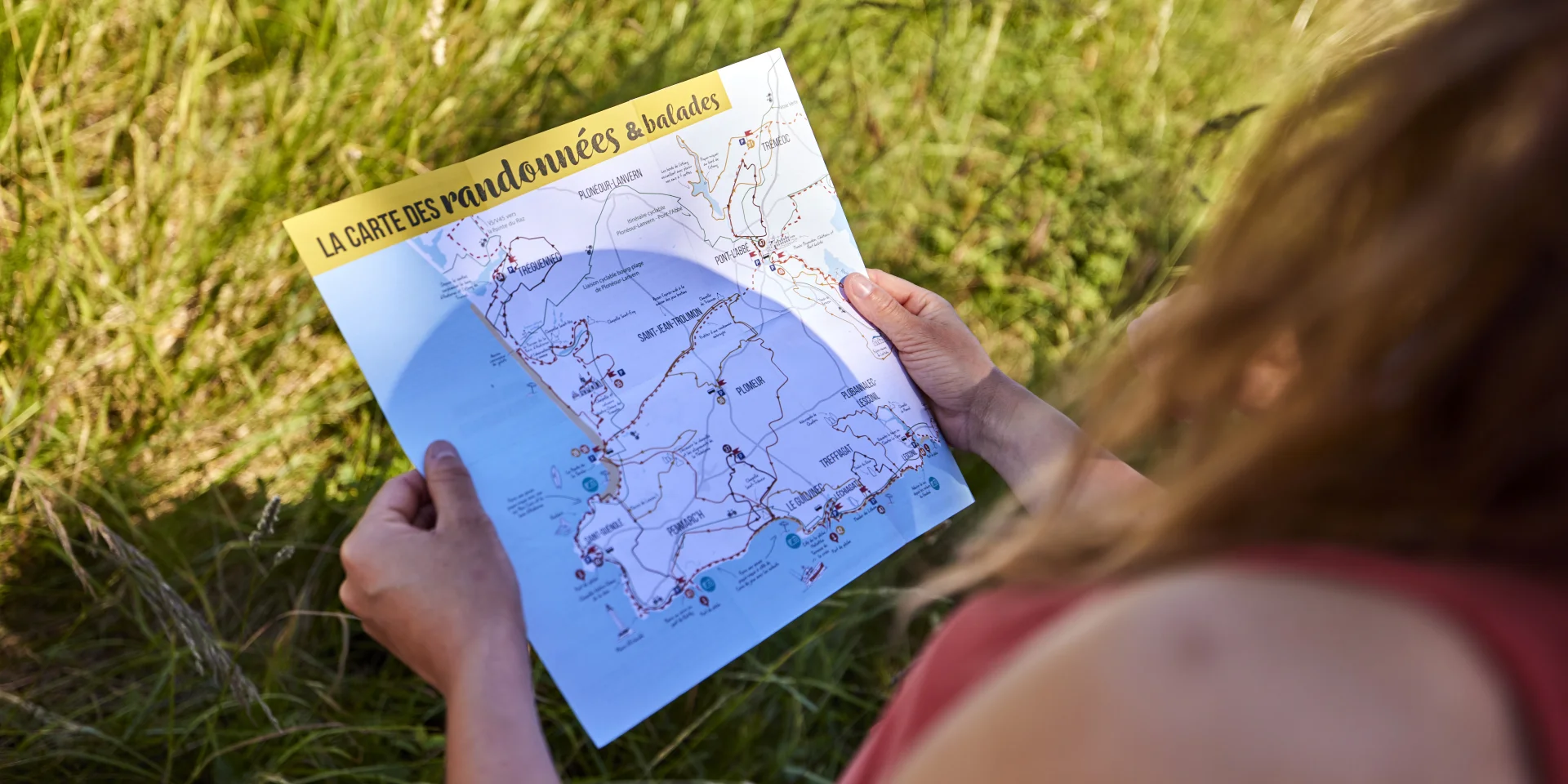 Carte des randonnées