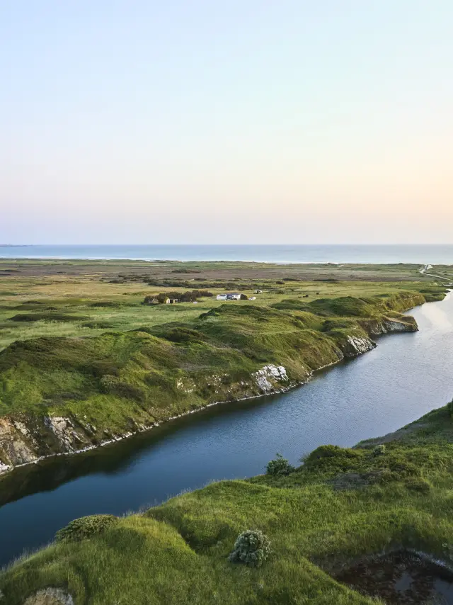 coucher de soleil à Treguennec