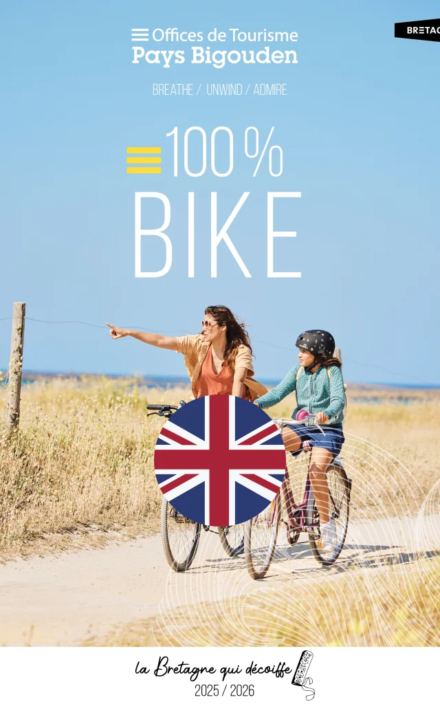 carte thématique 100% bike pays bigouden