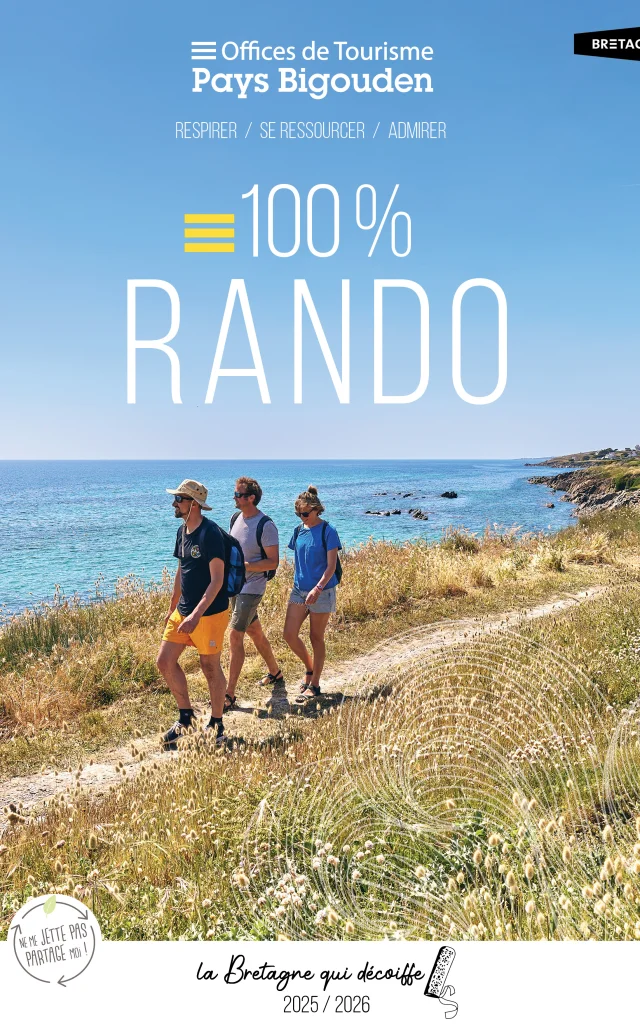 carte thématique 100% rando pays bigouden