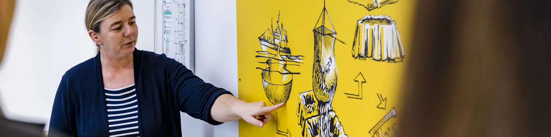 Besuch der Compagnie Bretonne du poisson in Penmarc'h