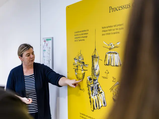 Visita alla Compagnie Bretonne du poisson a Penmarc'h