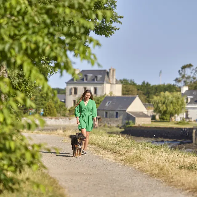 Pont Labbe Chemin De Halage Riviere Chien Balade Ete Juin 2023 A. Lamoureux 5
