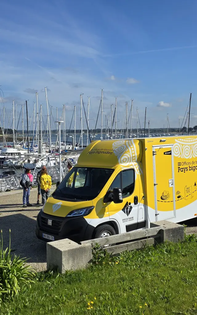 L'accueil mobile au port de Loctudy