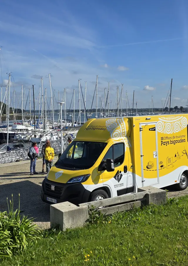 L'accueil mobile au port de Loctudy