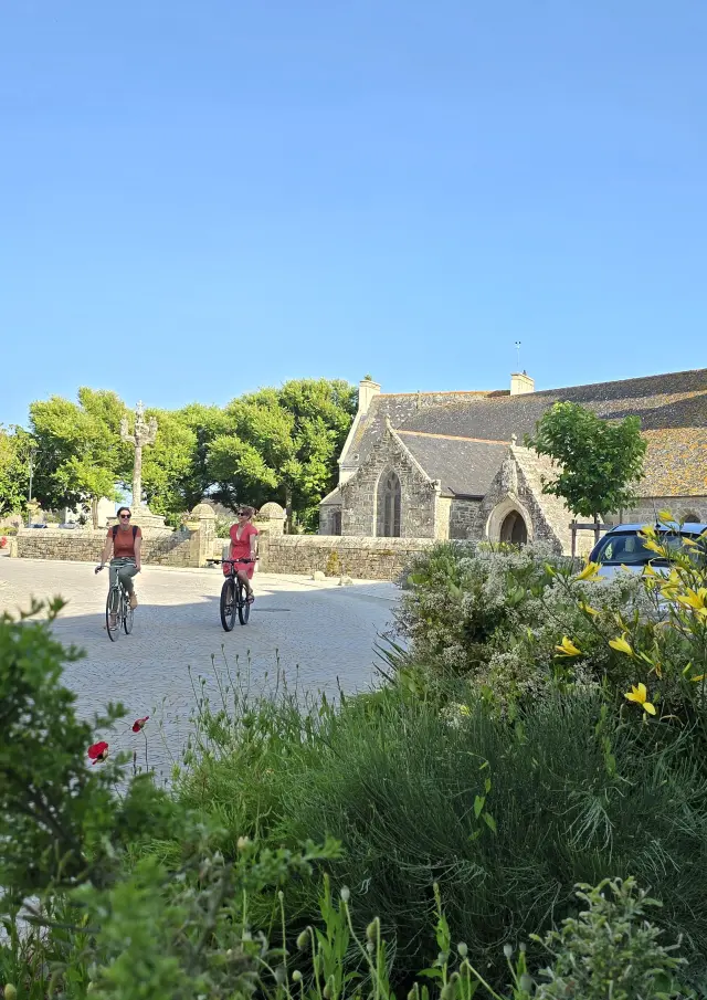 Balade à vélo à Plovan