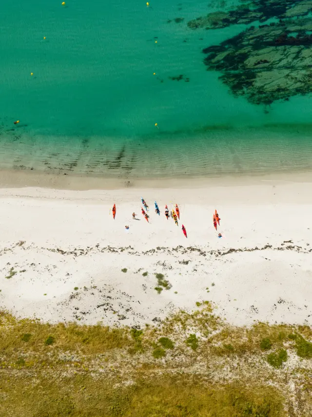 Plage le la grève blanche au Guilvinec
