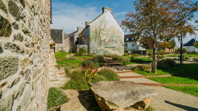 Fresque murale à Gourlizon