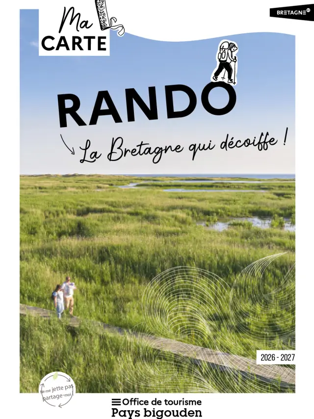 Couverture Carte Rando Pays Bigouden 2026
