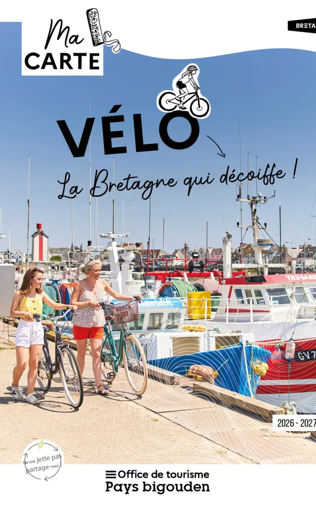 Couverture Carte Velo Pays Bigouden 2026