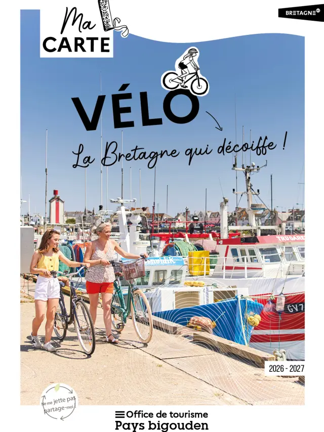 Couverture Carte Velo Pays Bigouden 2026