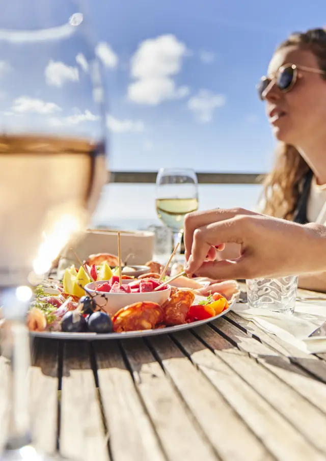 Plozevet Restaurant Corail Terrasse