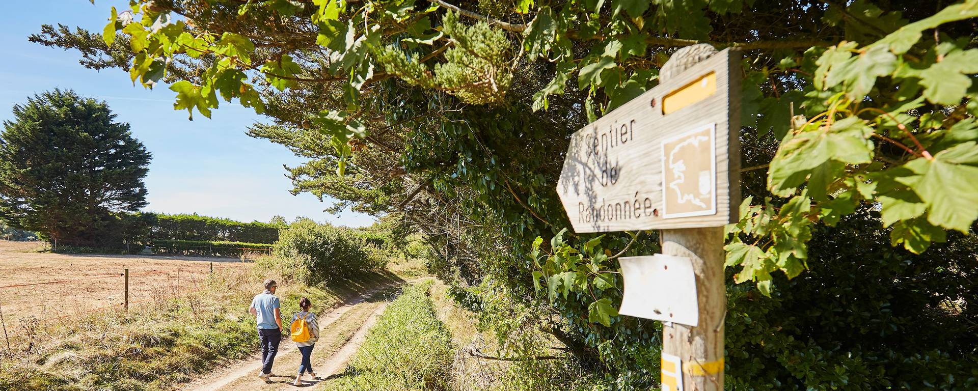 Sentiers de randonnée à Penmarc'h © A Lamoureux