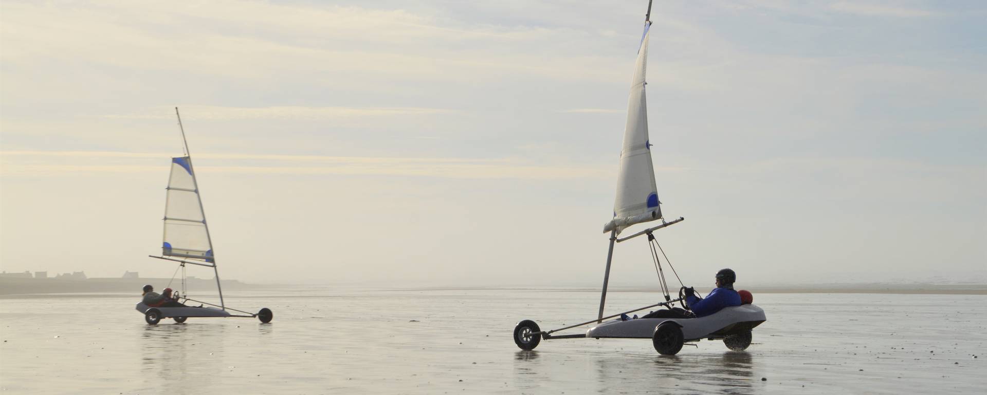 Char à voile Plein Ouest - ©M.Hamel