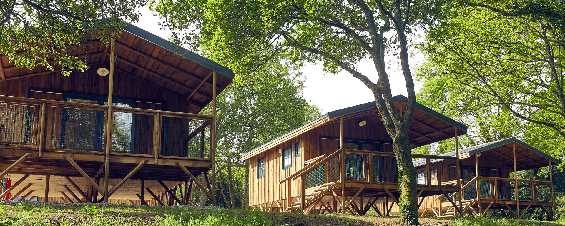  Lodges à Plogastel Saint Germain en Pays Bigouden ©Le Jardin Saint Germain
