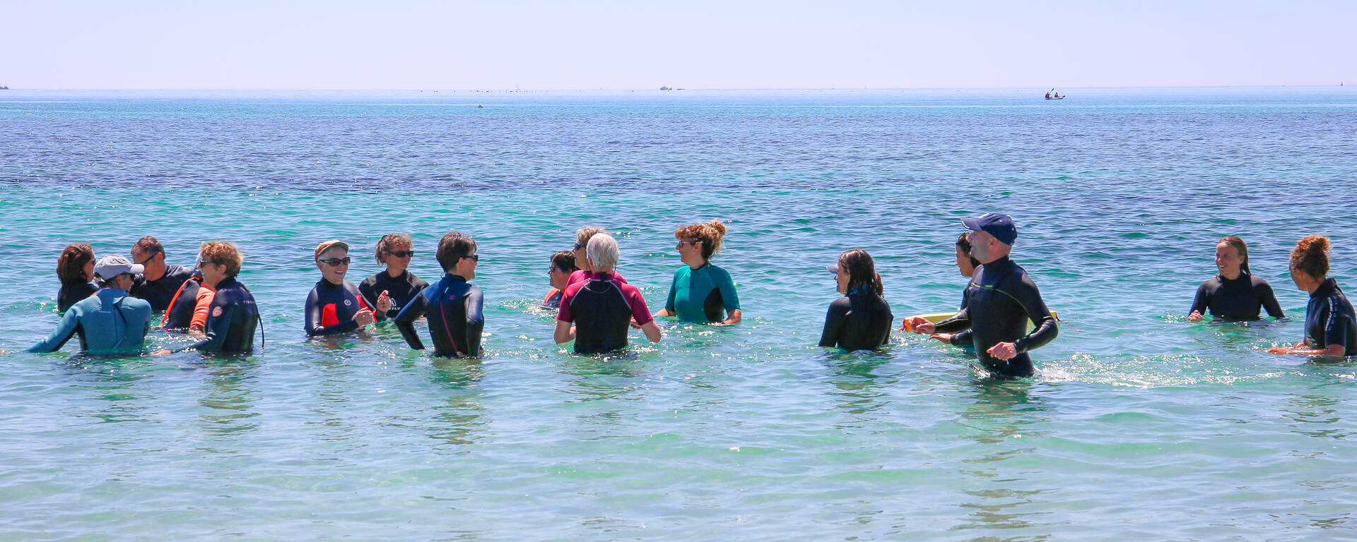 Vous pouvez pratiquer la marche aquatique au Guilvinec dès le printemps - Bigoudenjoy © E cléret