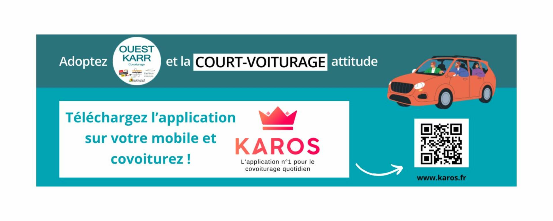 Covoiturage Karos Pays bigouden - Cornouaille ©CCPBS