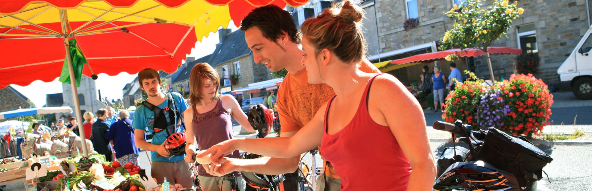 Le marché entre amis en Pays Bigouden © S Bourcier