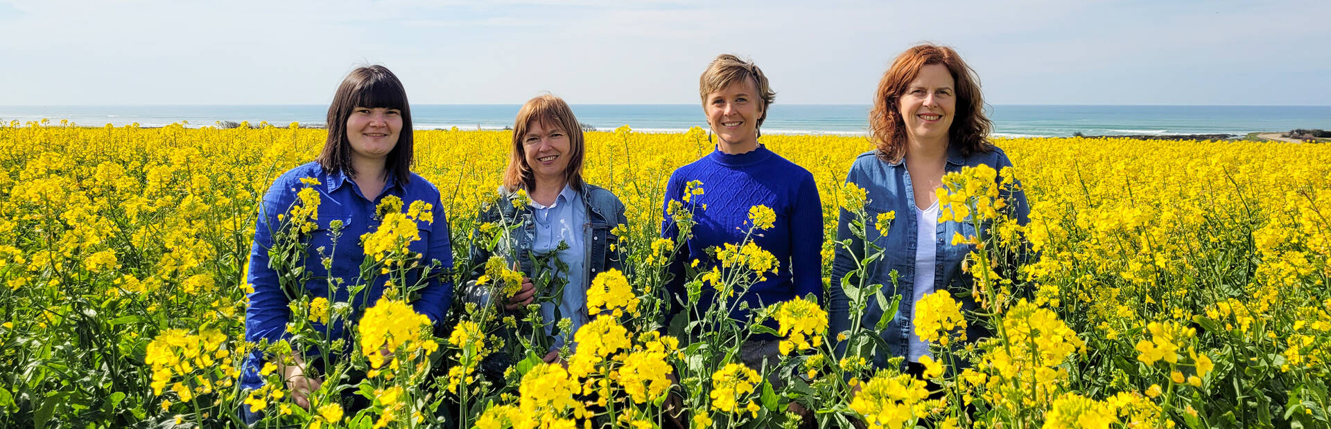 Equipe de l'Office de Tourisme du Haut Pays Bigouden - © Marine Guéguen
