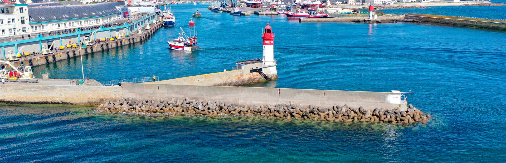 Le port du Guilvinec © Gwenn Ha Drone