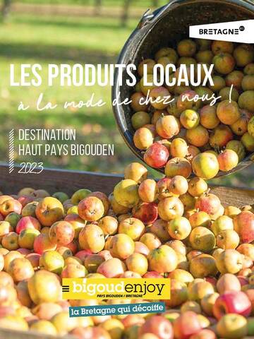 Carte des produits locaux en Haut Pays Bigouden 2023